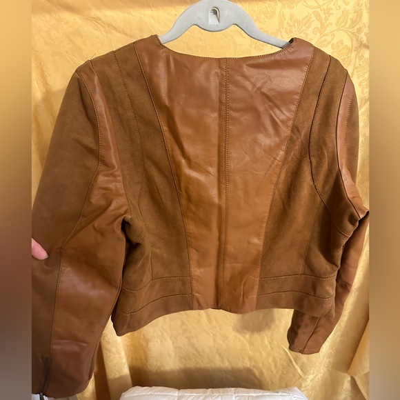 Coalition LA Vegan Leather and Suede Jacket - Picture 2 of 8